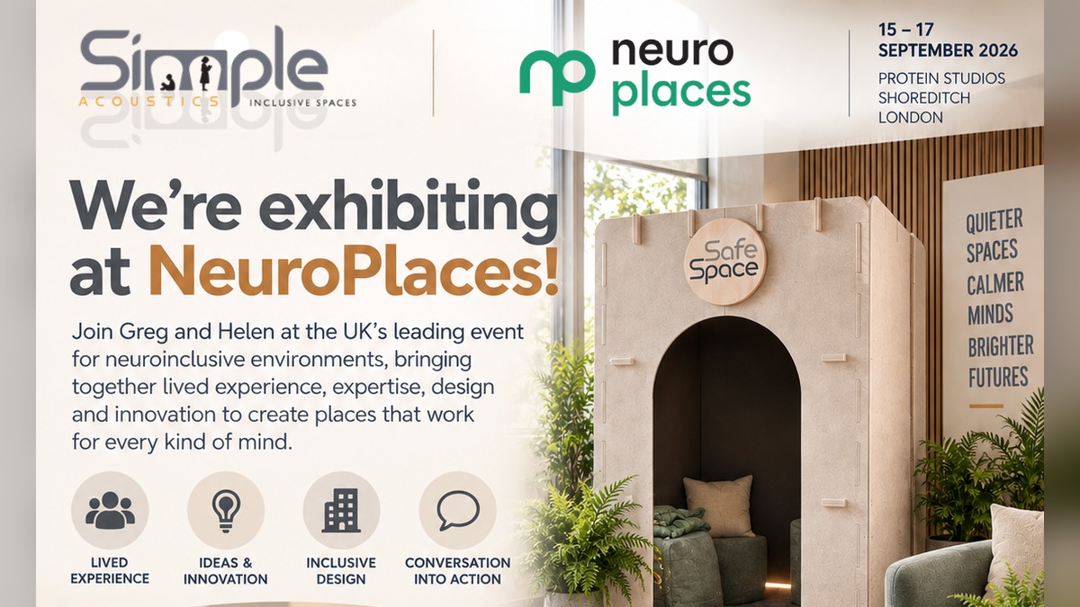 This Time Next Week: Simple Acoustics at Neuroplaces 2026