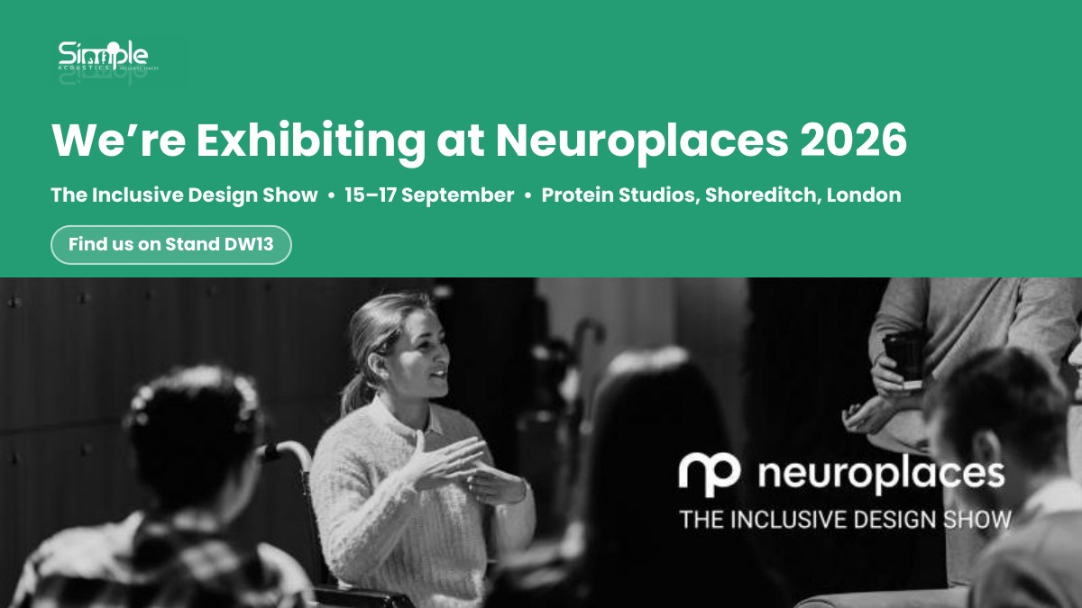 We're Exhibiting at Neuroplaces 2026: The Inclusive Design Show