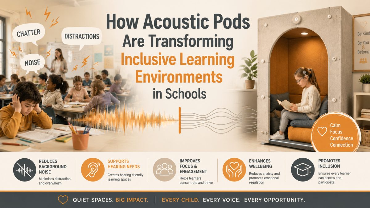 How Acoustic Pods Are Transforming Inclusive Learning Environments in Schools