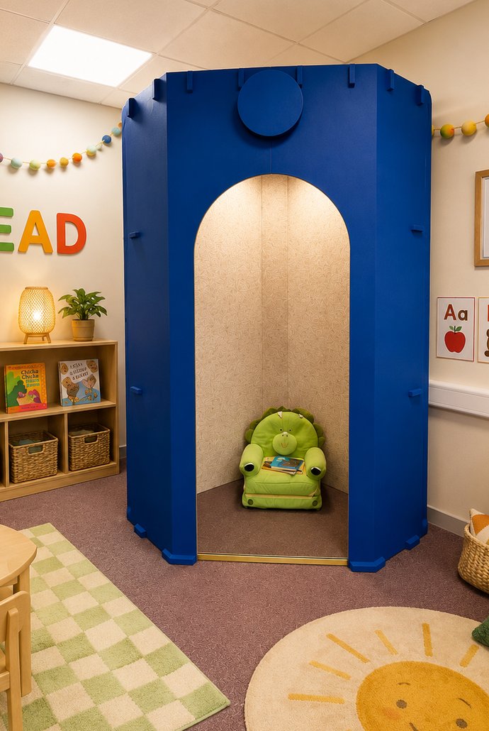 Acoustic pods for schools — For Pupils